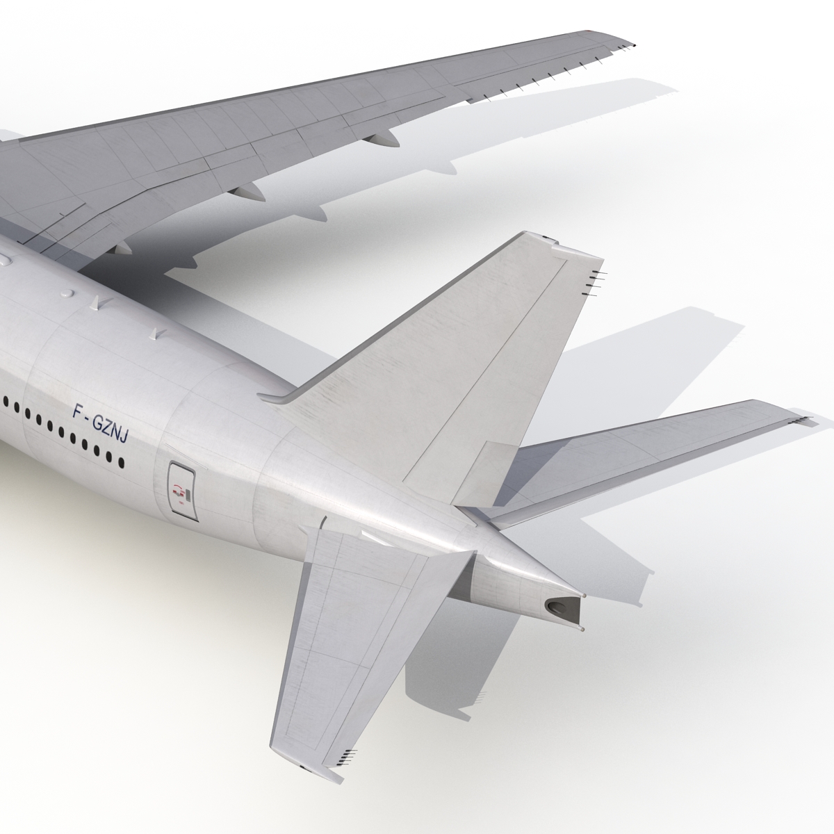 Boeing 777 200 Generic Rigged 3D model