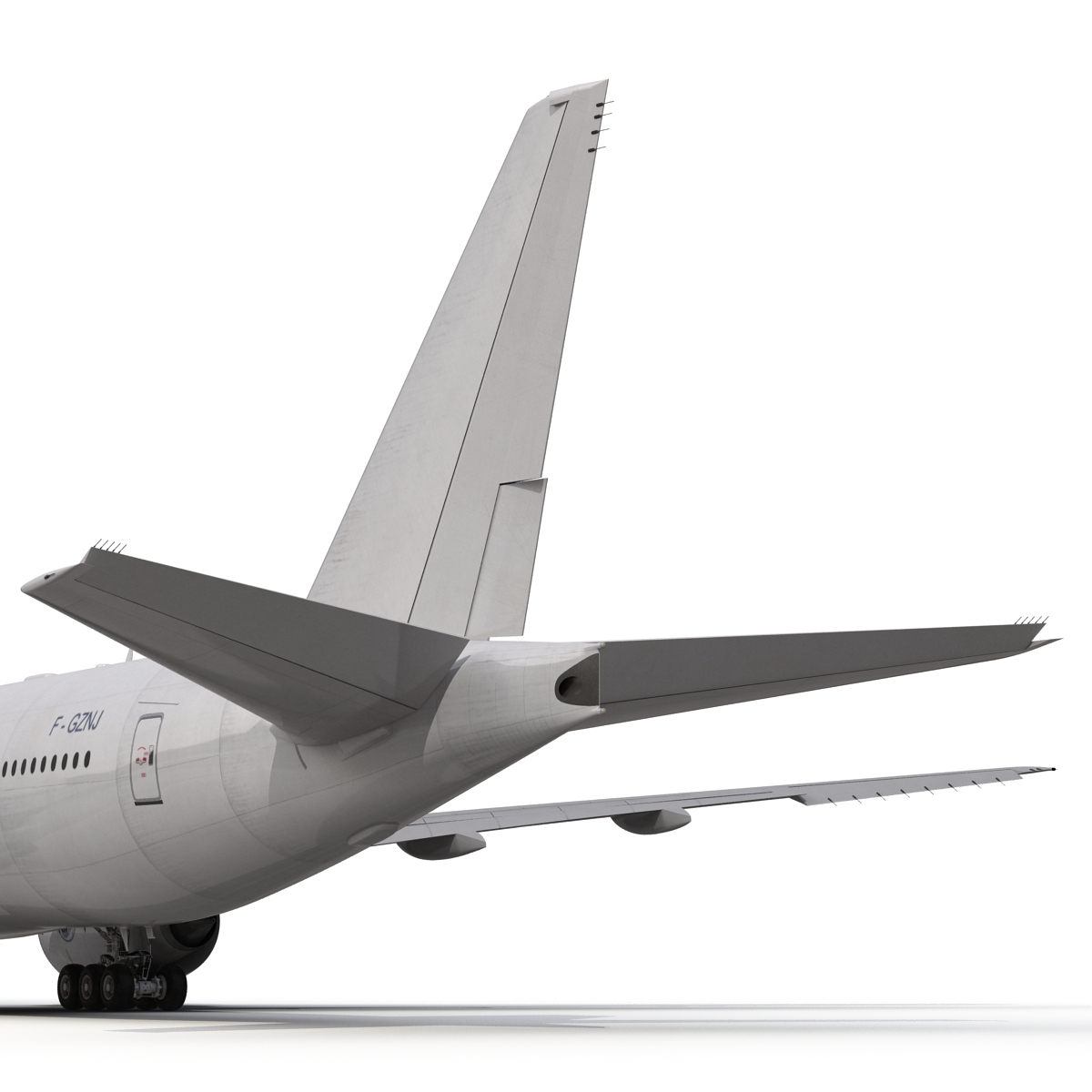 Boeing 777 200 Generic Rigged 3D model