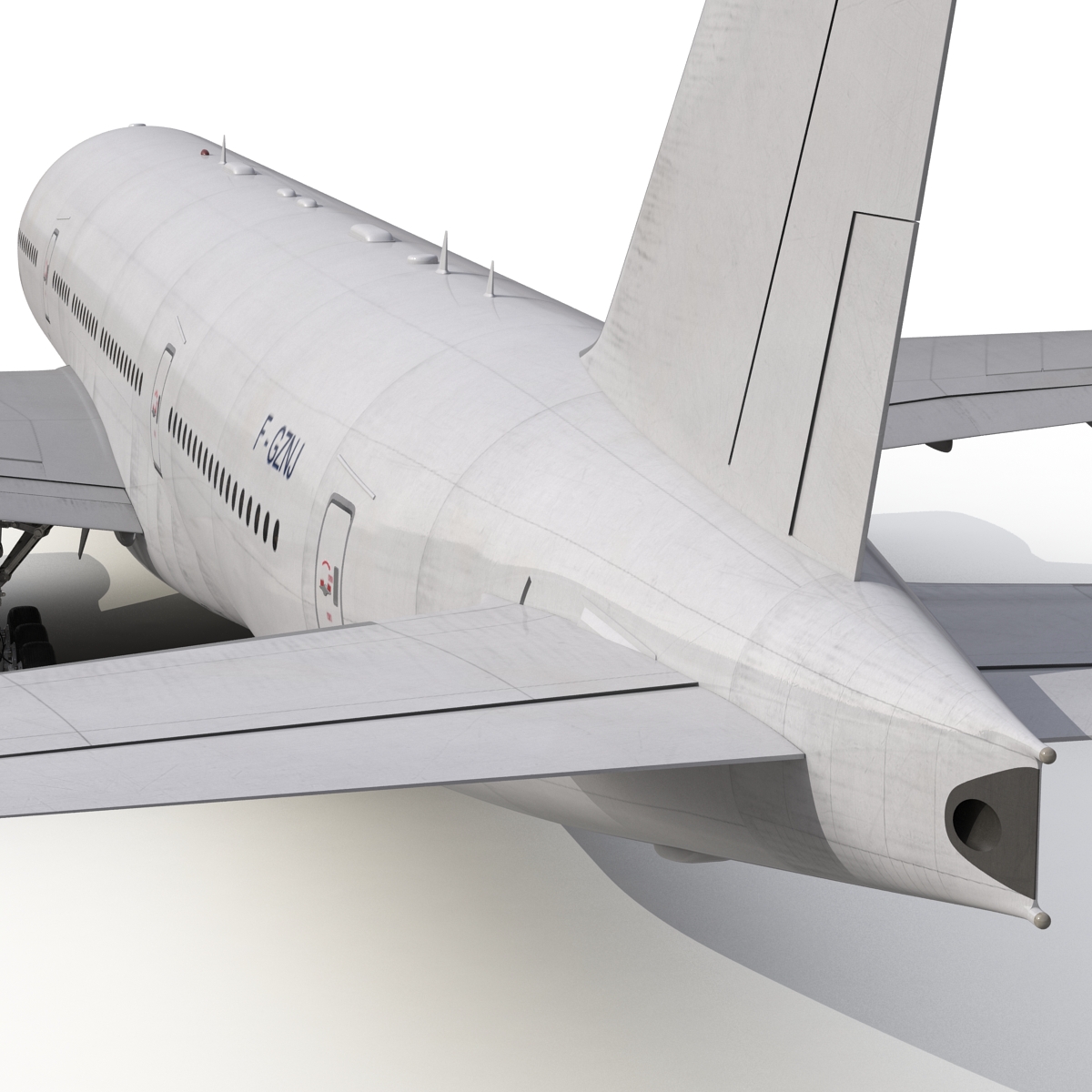 Boeing 777 200 Generic Rigged 3D model