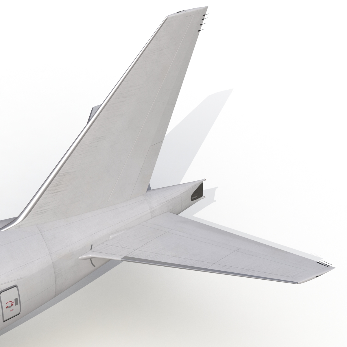 Boeing 777 200 Generic Rigged 3D model