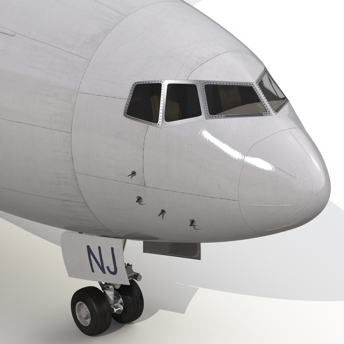 Boeing 777 200 Generic Rigged 3D model