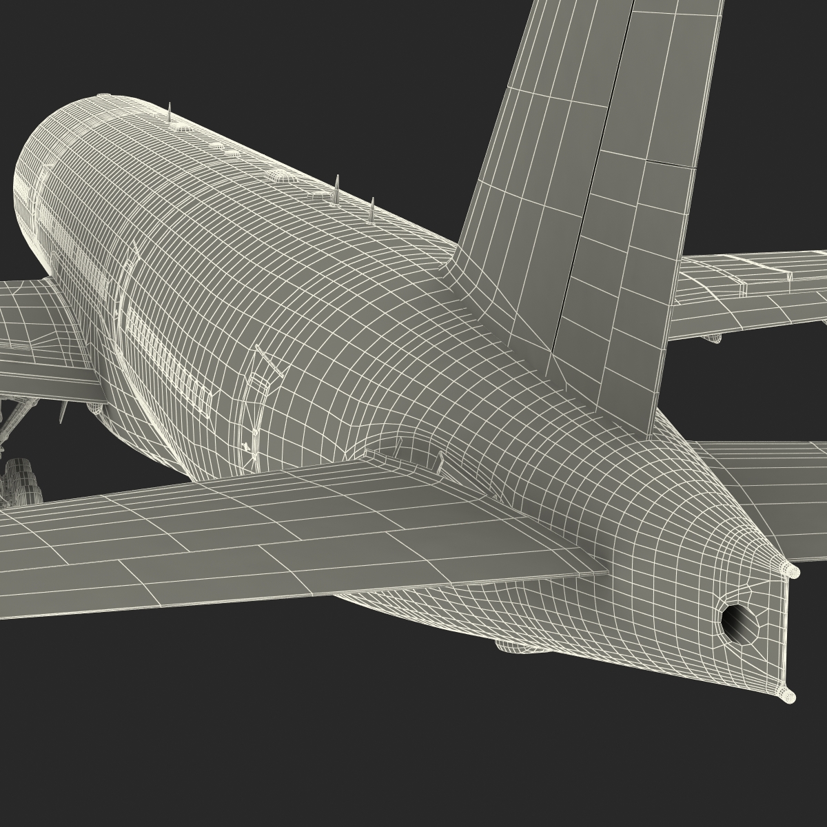 Boeing 777 200 Generic Rigged 3D model