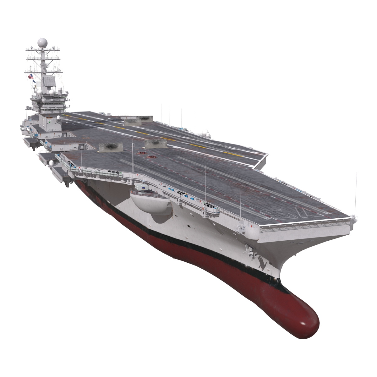 3D model USS Harry S Truman CVN 75