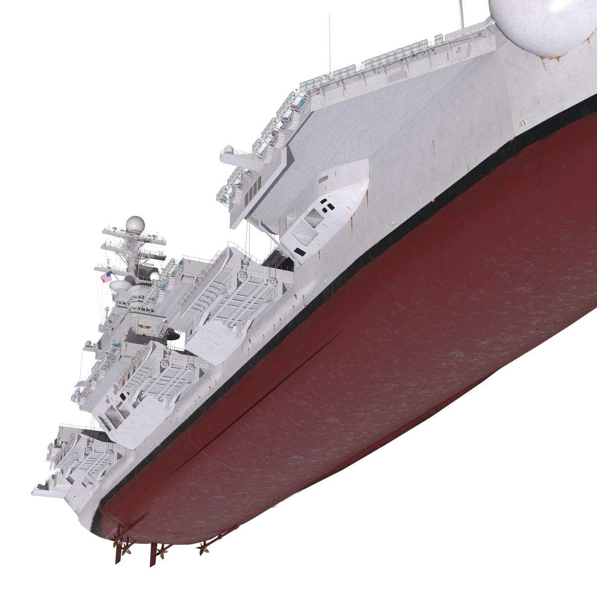 3D model USS Harry S Truman CVN 75