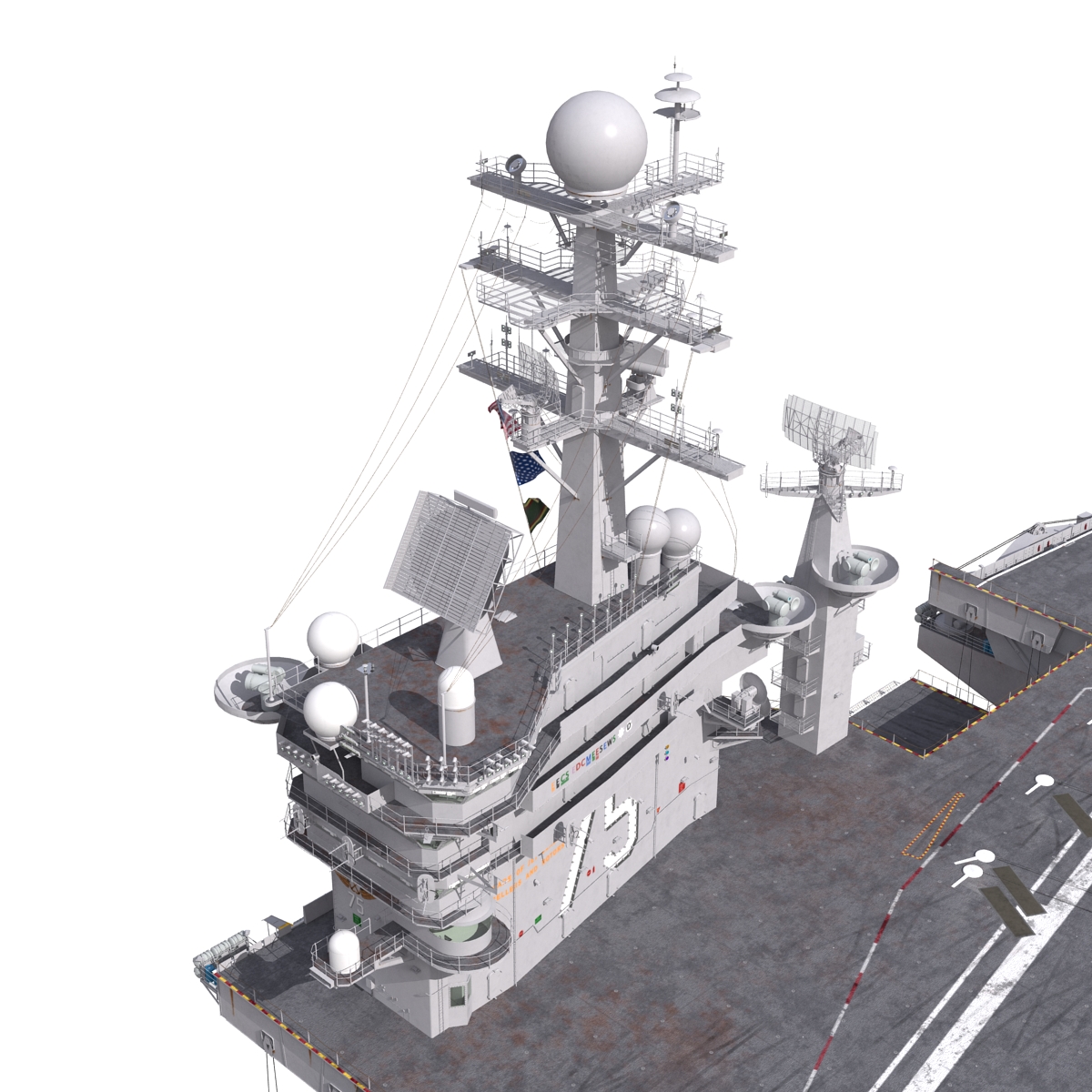 3D model USS Harry S Truman CVN 75