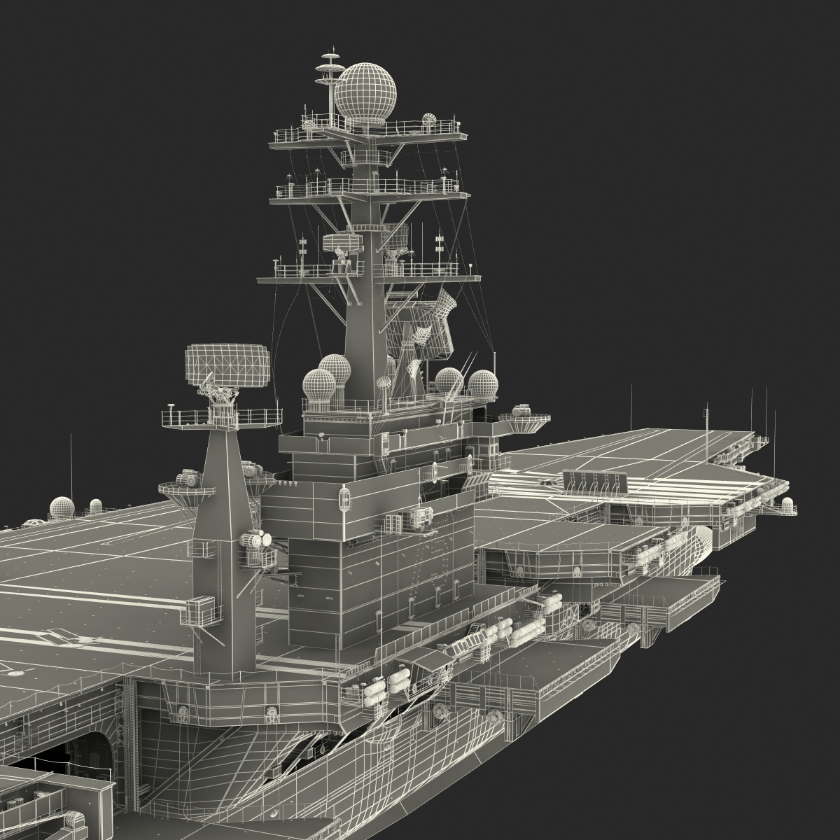 3D model USS Harry S Truman CVN 75