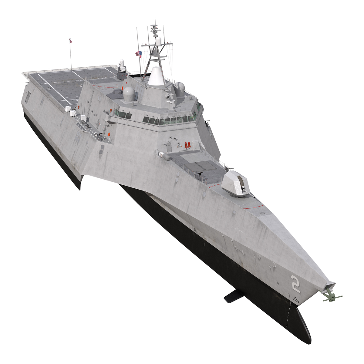 USS Independence LCS 2 3D