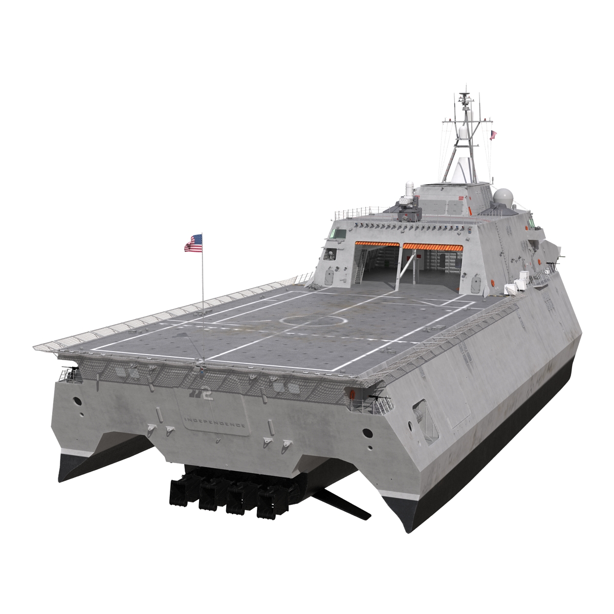 USS Independence LCS 2 3D