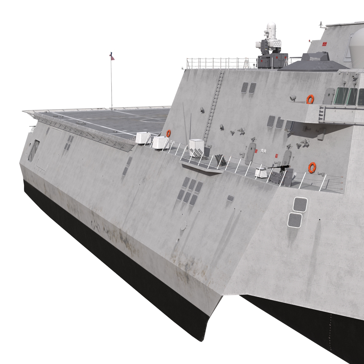 USS Independence LCS 2 3D