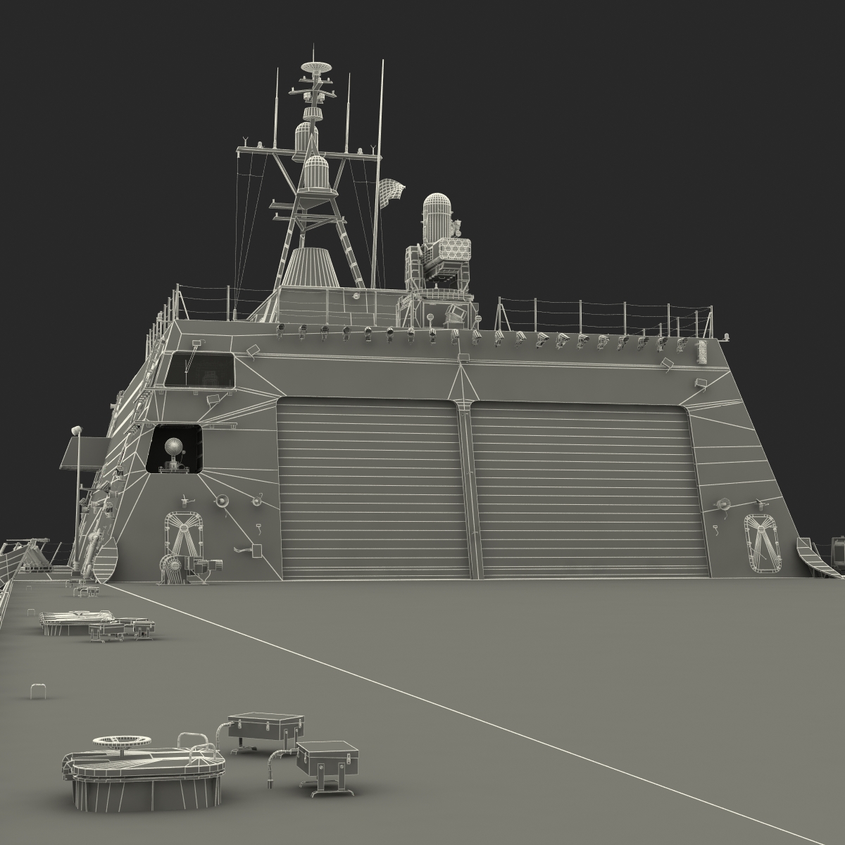 USS Independence LCS 2 3D