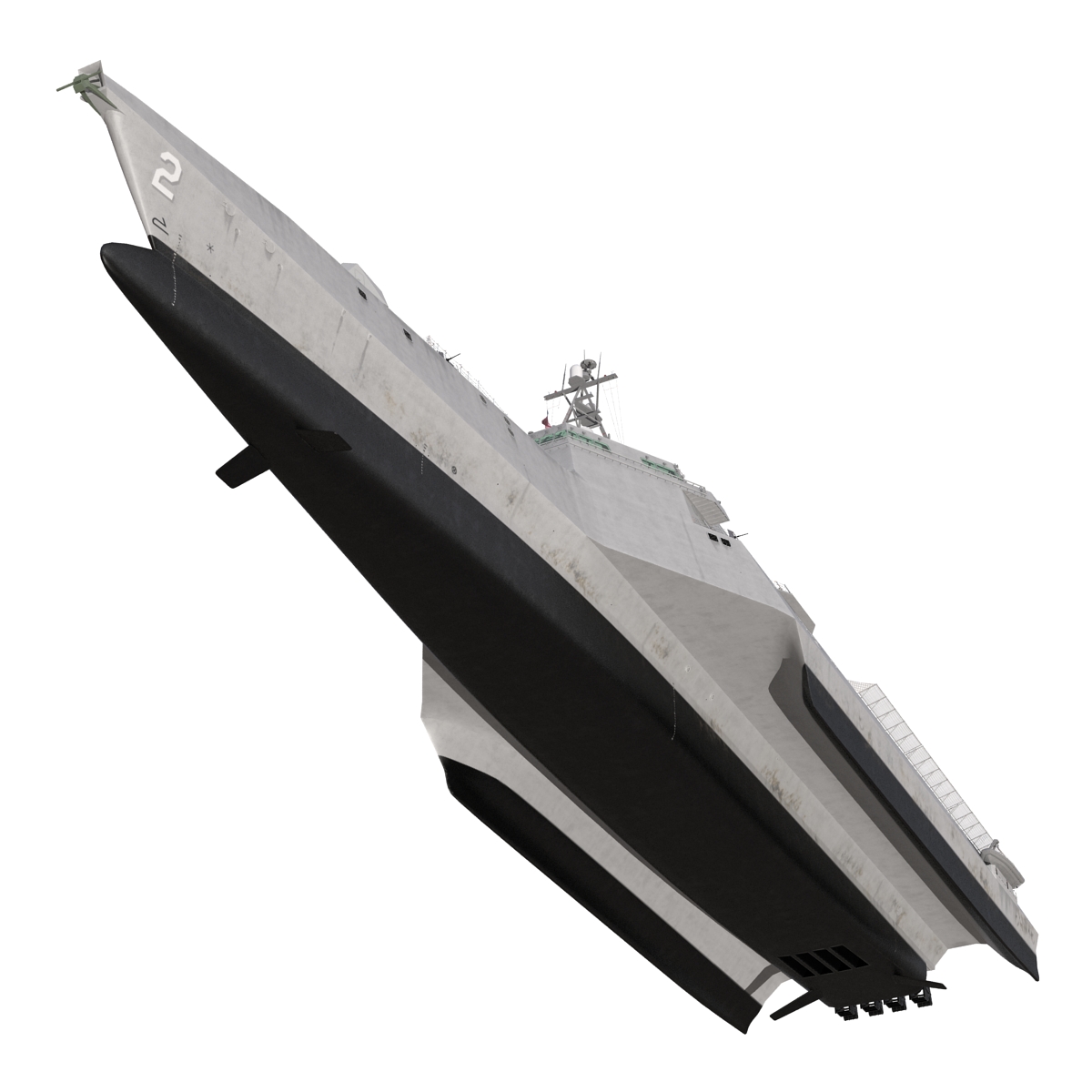 USS Independence LCS 2 Rigged 3D model