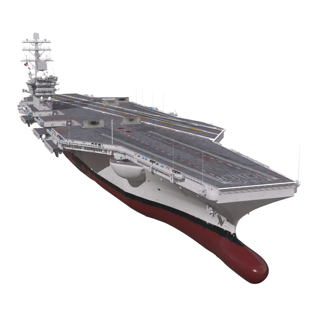 USS Nimitz CVN 68 3D