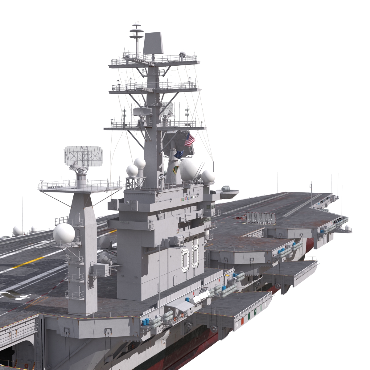 USS Nimitz CVN 68 3D