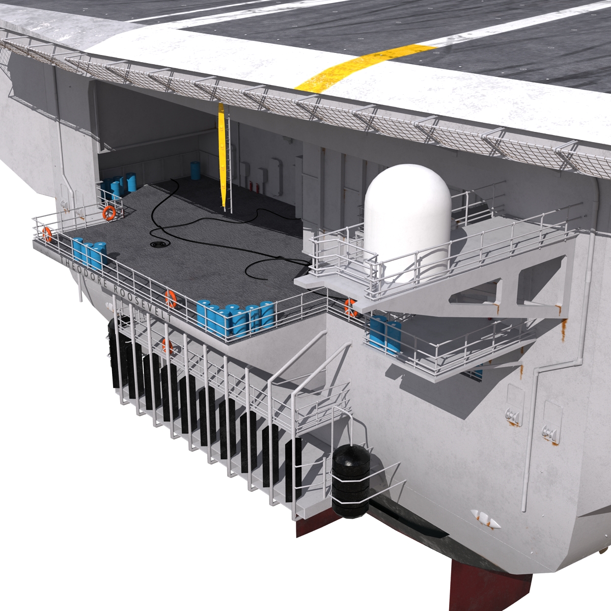 USS Theodore Roosevelt CVN 71 3D model