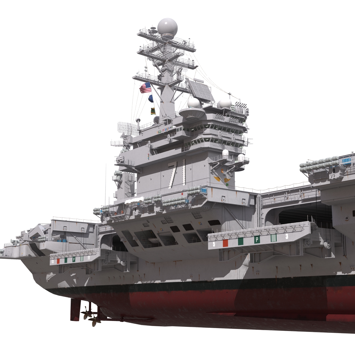 USS Theodore Roosevelt CVN 71 3D model