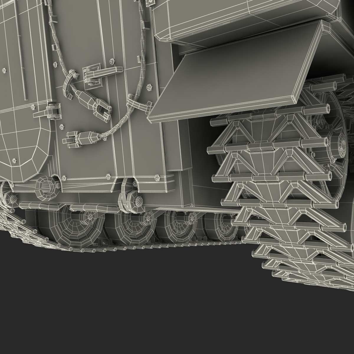 3D US Infantry Fighting Vehicle Bradley M2 Rigged