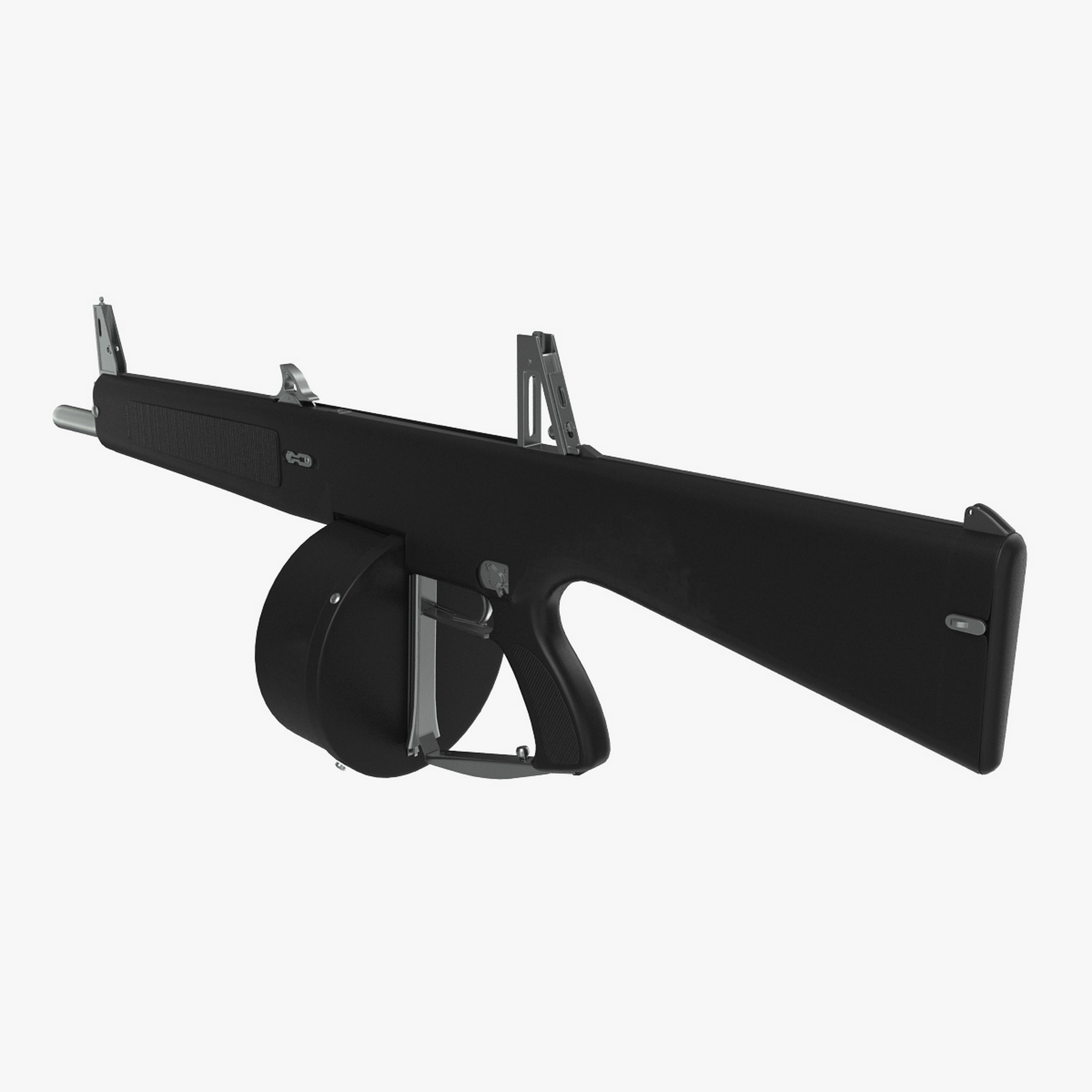 3D Auto Assault Shotgun AA 12 Round Drum Magazine