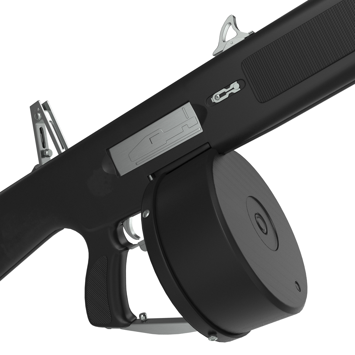 3D Auto Assault Shotgun AA 12 Round Drum Magazine