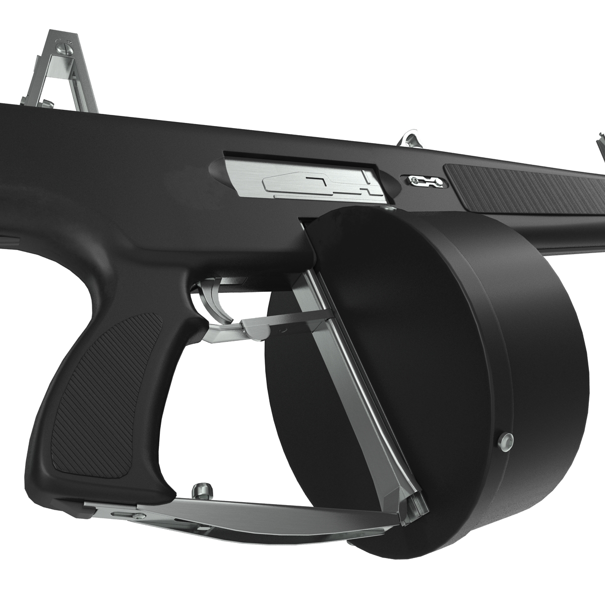 3D Auto Assault Shotgun AA 12 Round Drum Magazine