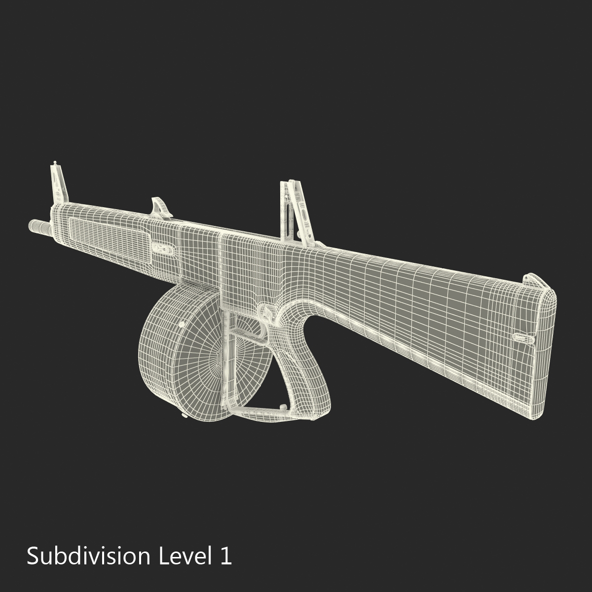 3D Auto Assault Shotgun AA 12 Round Drum Magazine