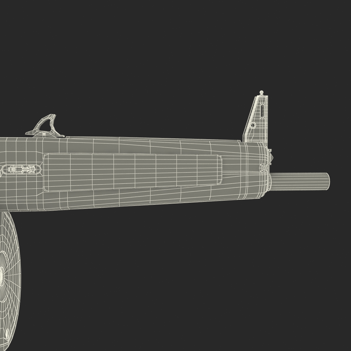 3D Auto Assault Shotgun AA 12 Round Drum Magazine