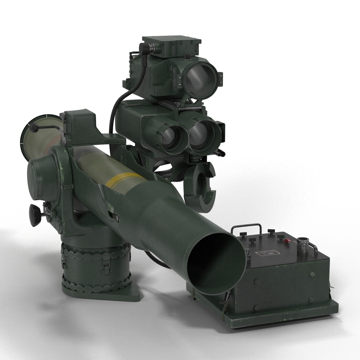 3D BGM 71 TOW Missile model