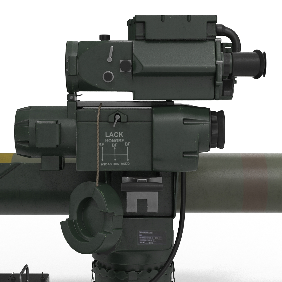 3D BGM 71 TOW Missile model