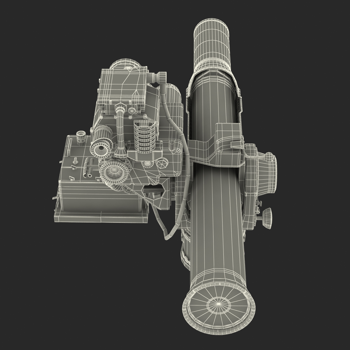 3D BGM 71 TOW Missile model