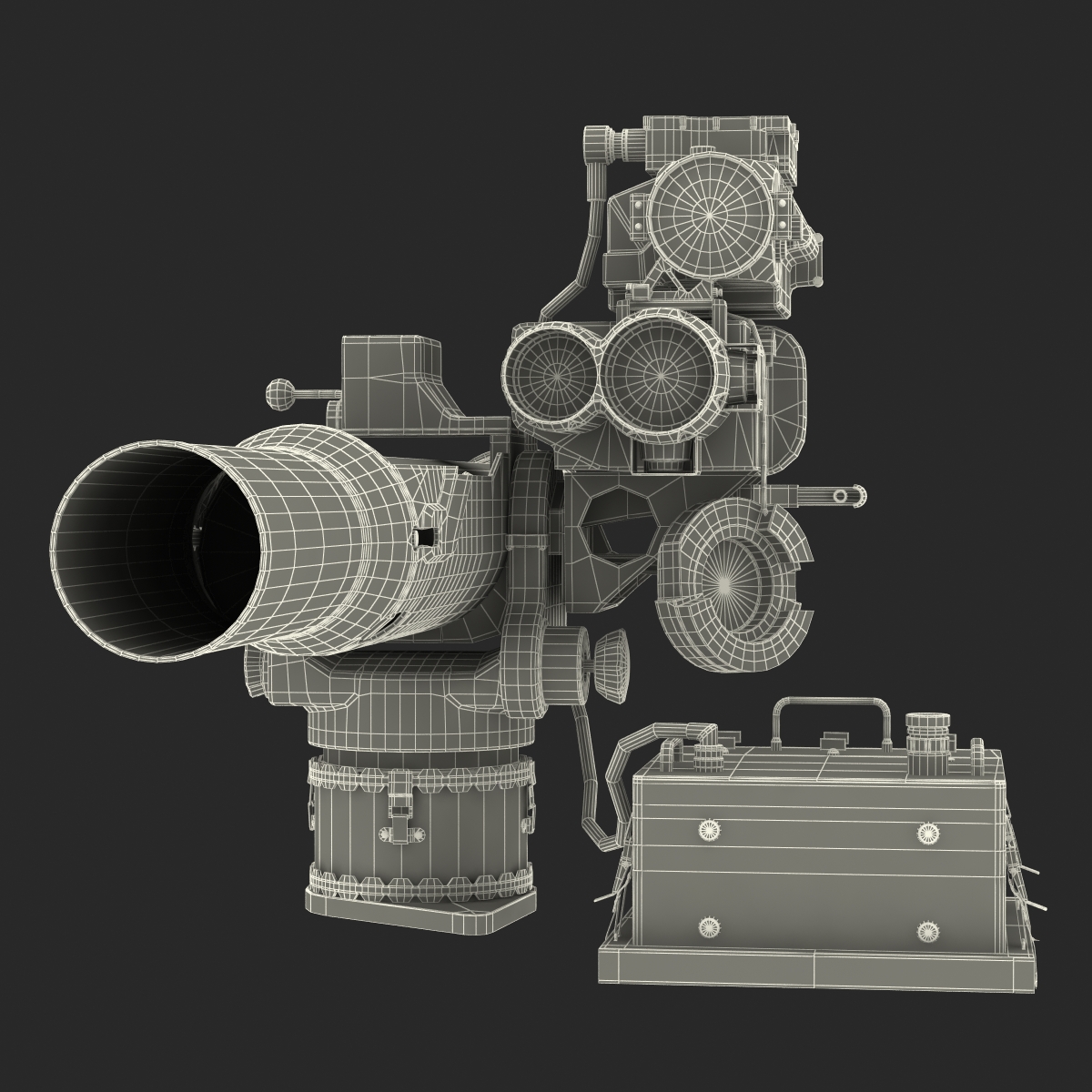 3D BGM 71 TOW Missile model