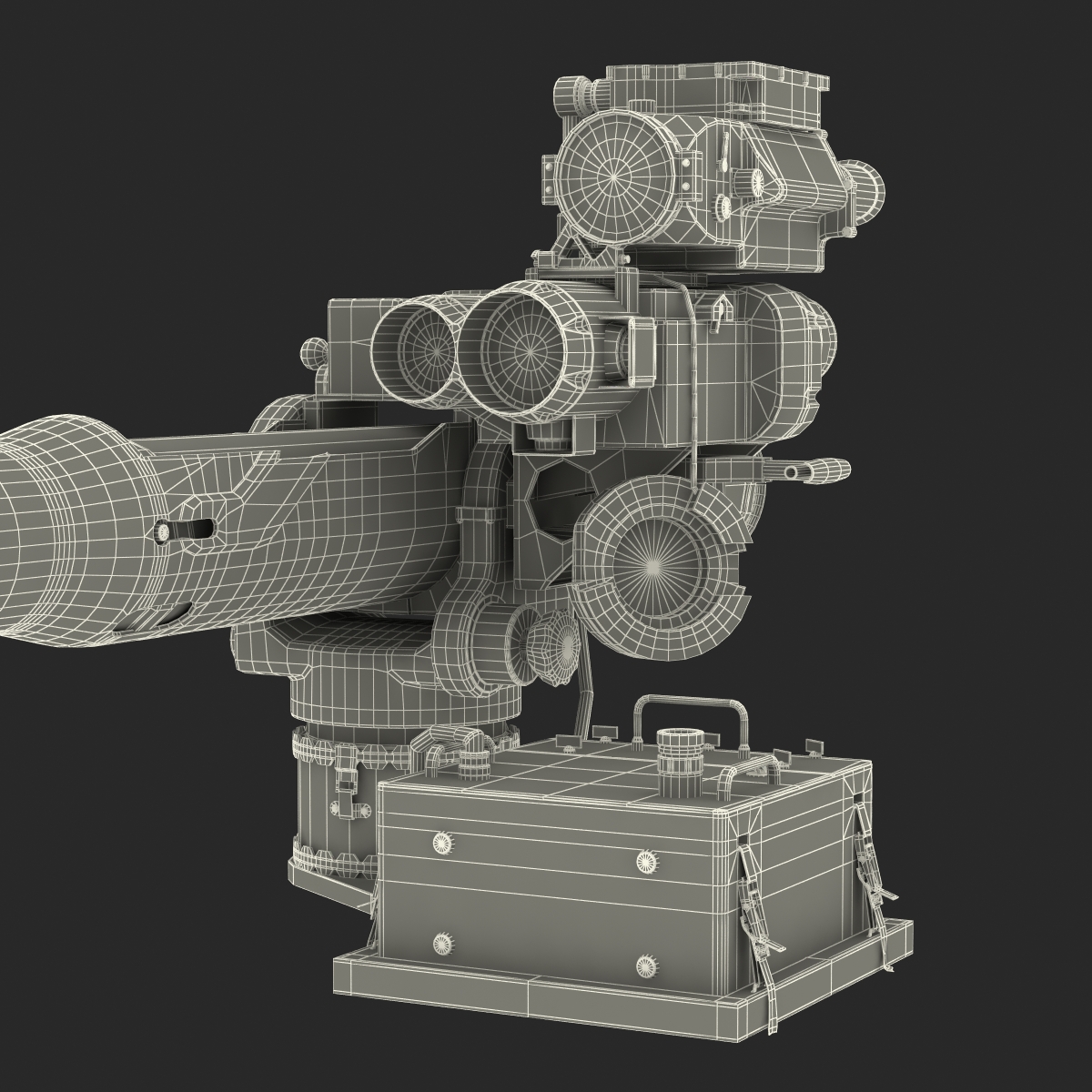 3D BGM 71 TOW Missile model