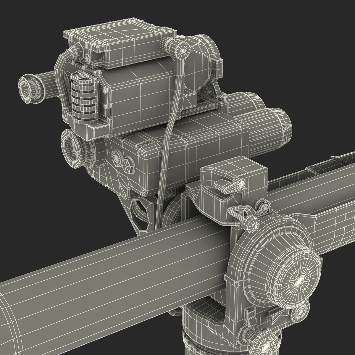 3D BGM 71 TOW Missile model