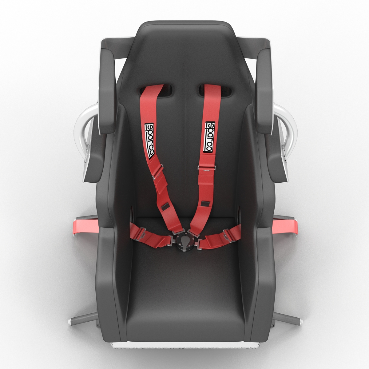 3D model Racing Car Seat