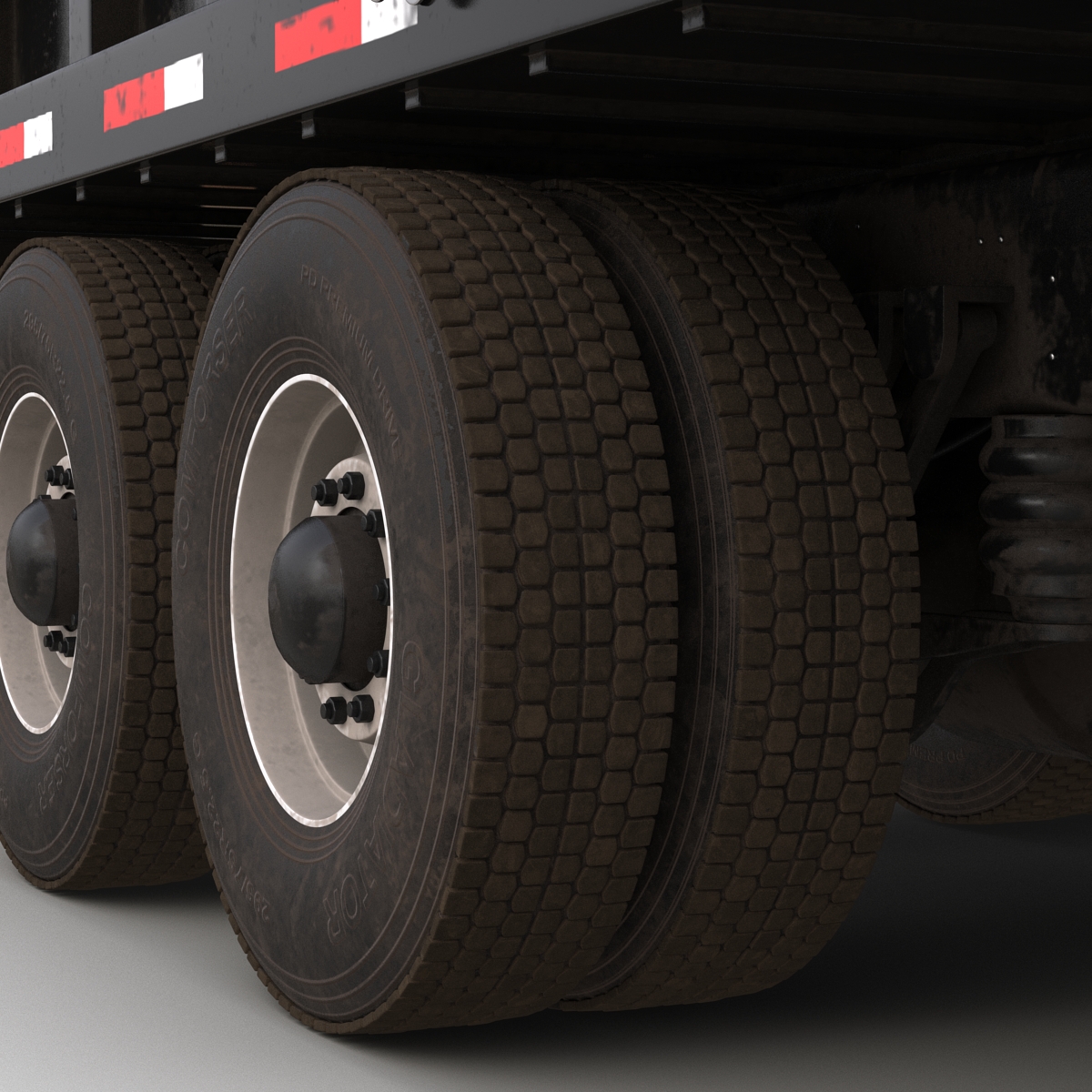 3D model Dump Truck Generic Rigged