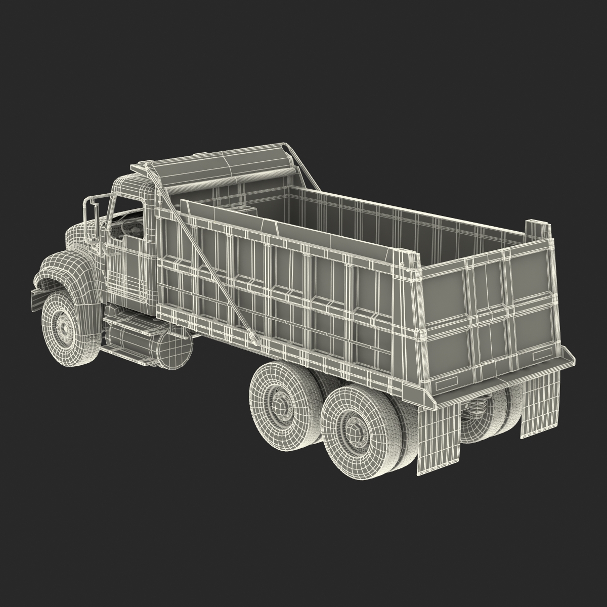 3D Dump Truck Generic model