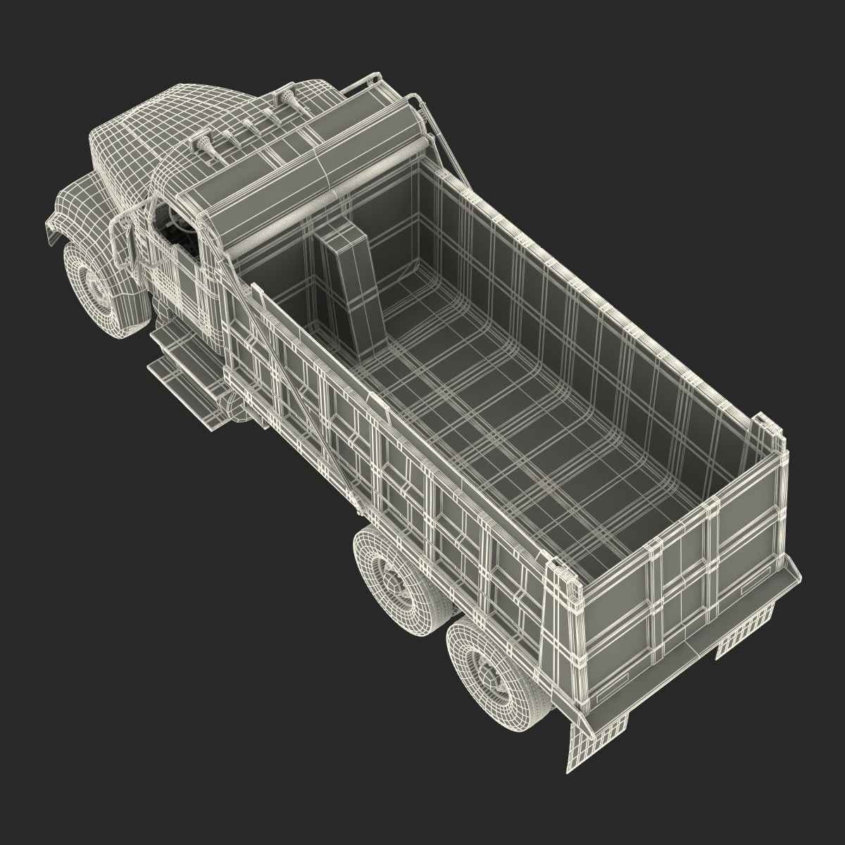 3D Dump Truck Generic model