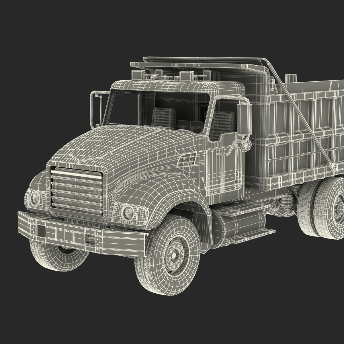 3D Dump Truck Generic model