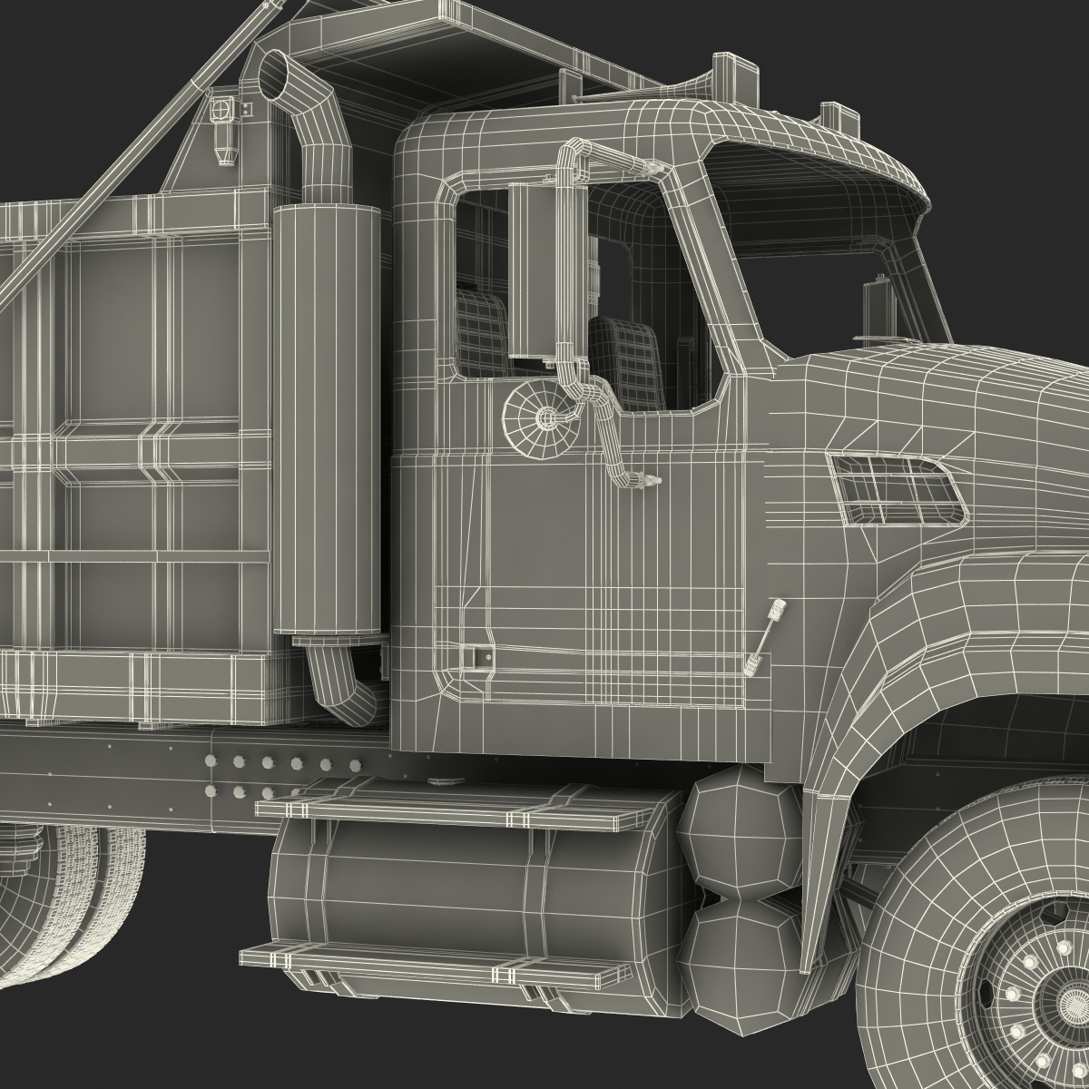 3D Dump Truck Generic model