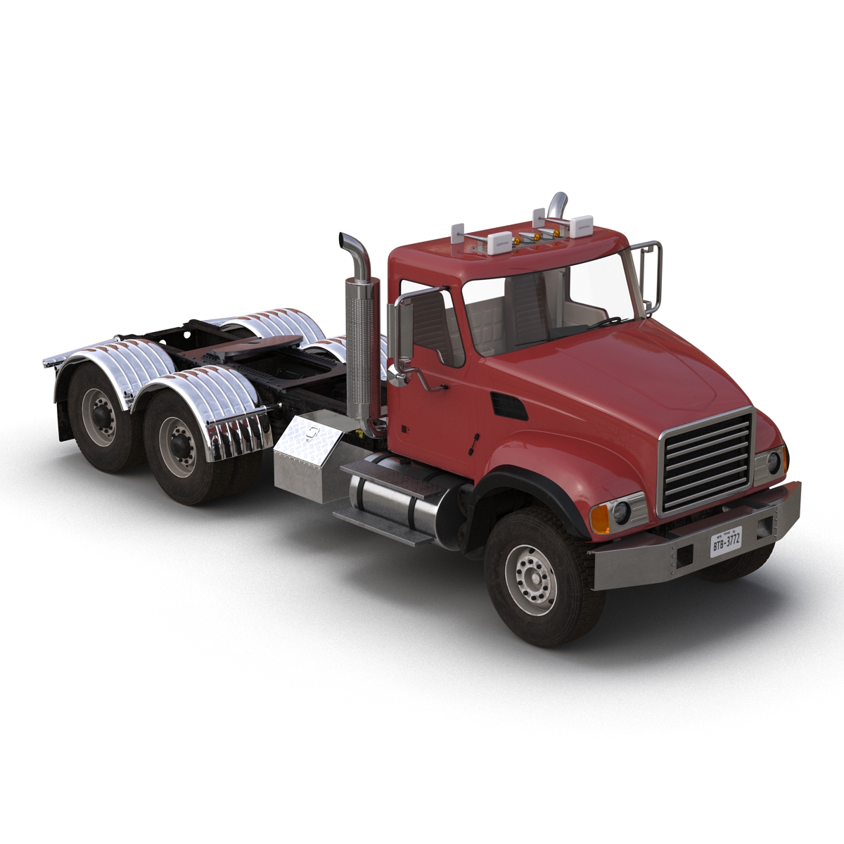 Truck Generic 2 Rigged 3D