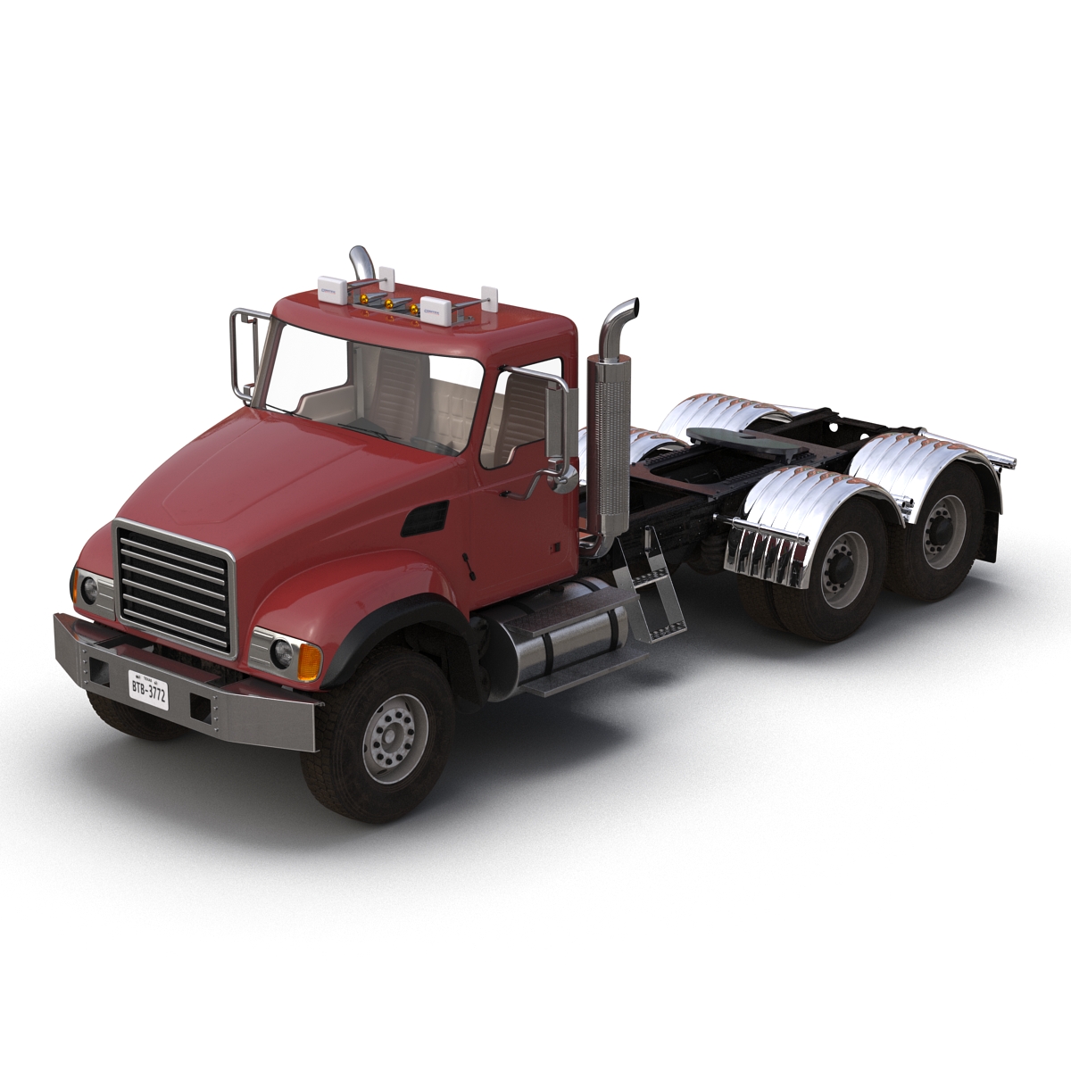 Truck Generic 2 Rigged 3D