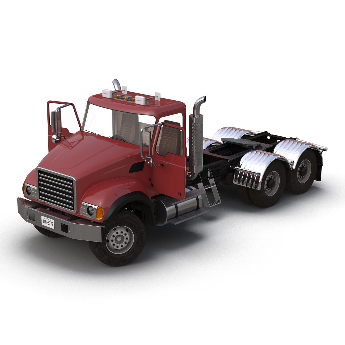 Truck Generic 2 Rigged 3D