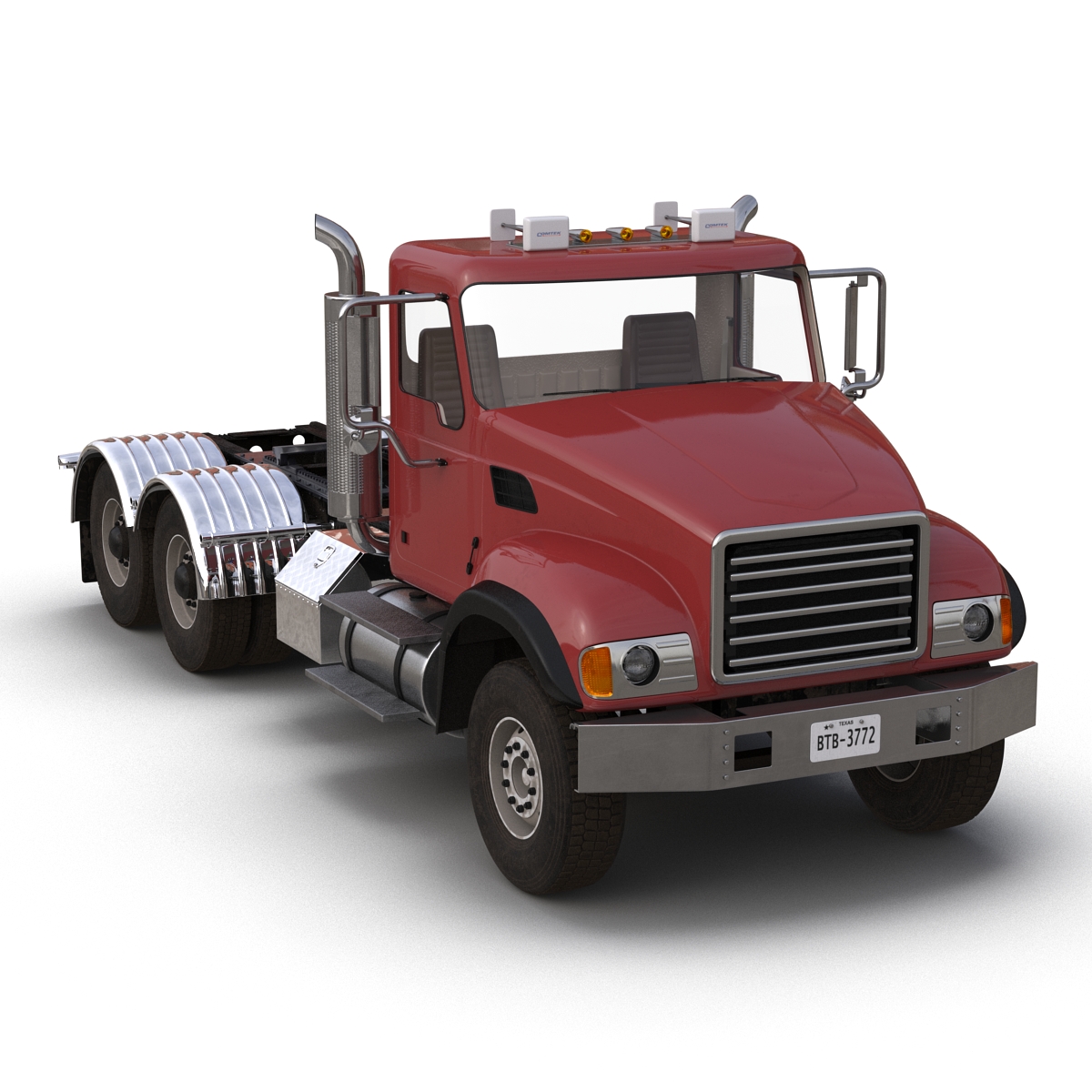 Truck Generic 2 Rigged 3D