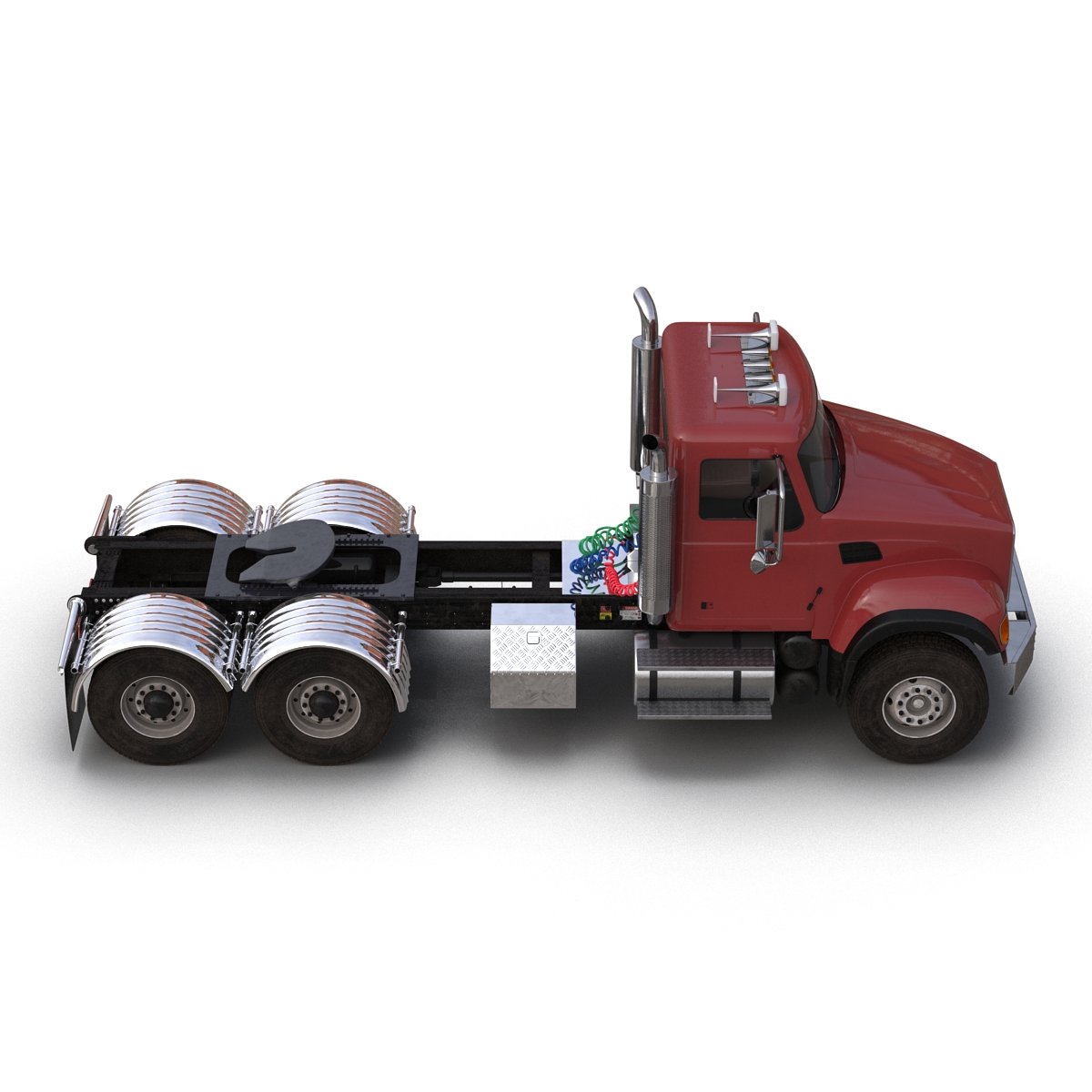 Truck Generic 2 Rigged 3D