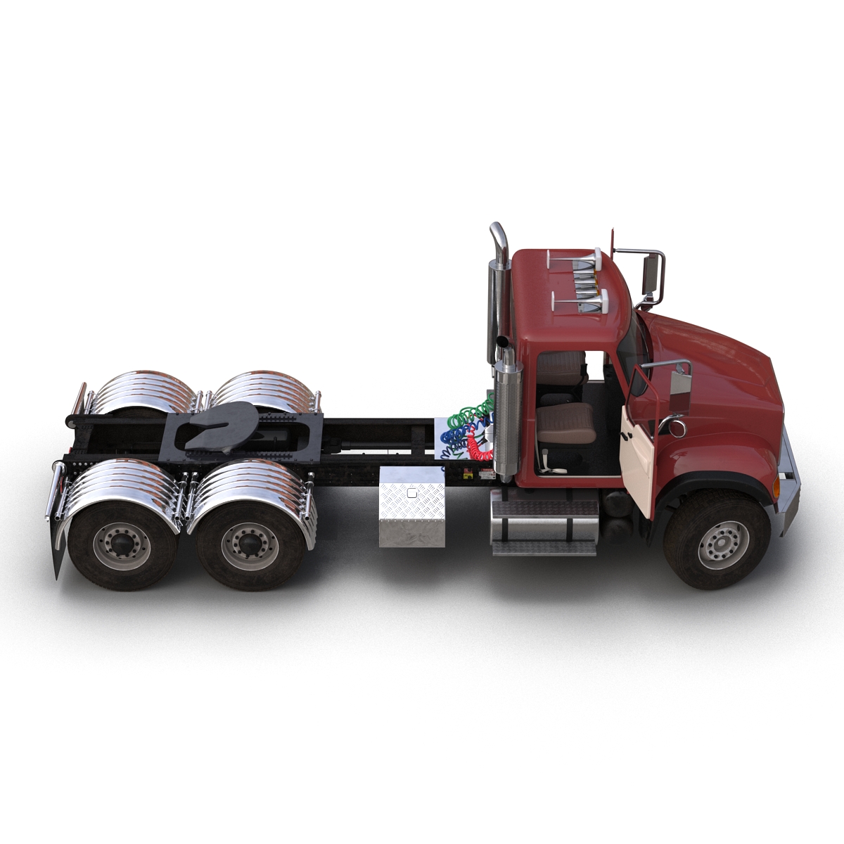 Truck Generic 2 Rigged 3D