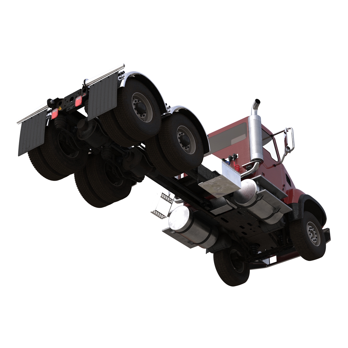 Truck Generic 2 Rigged 3D