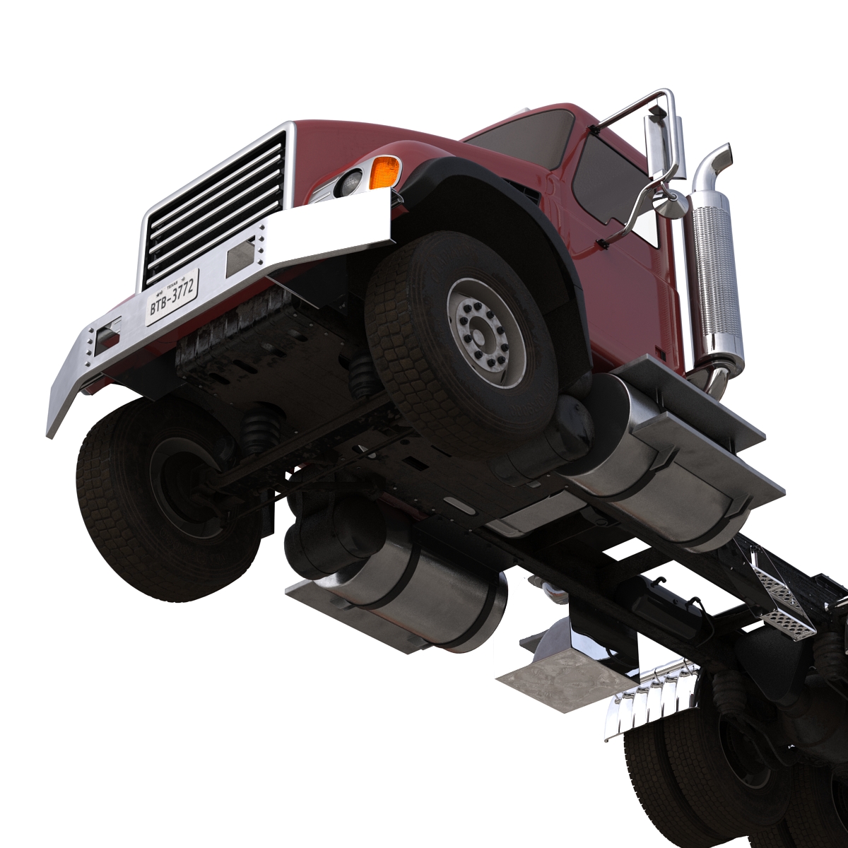 Truck Generic 2 Rigged 3D