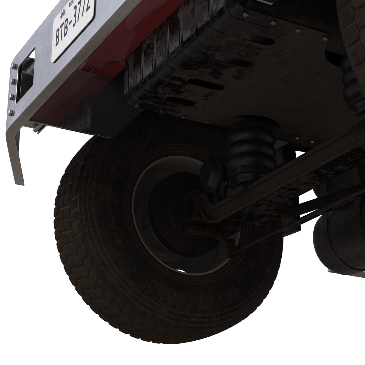 Truck Generic 2 Rigged 3D