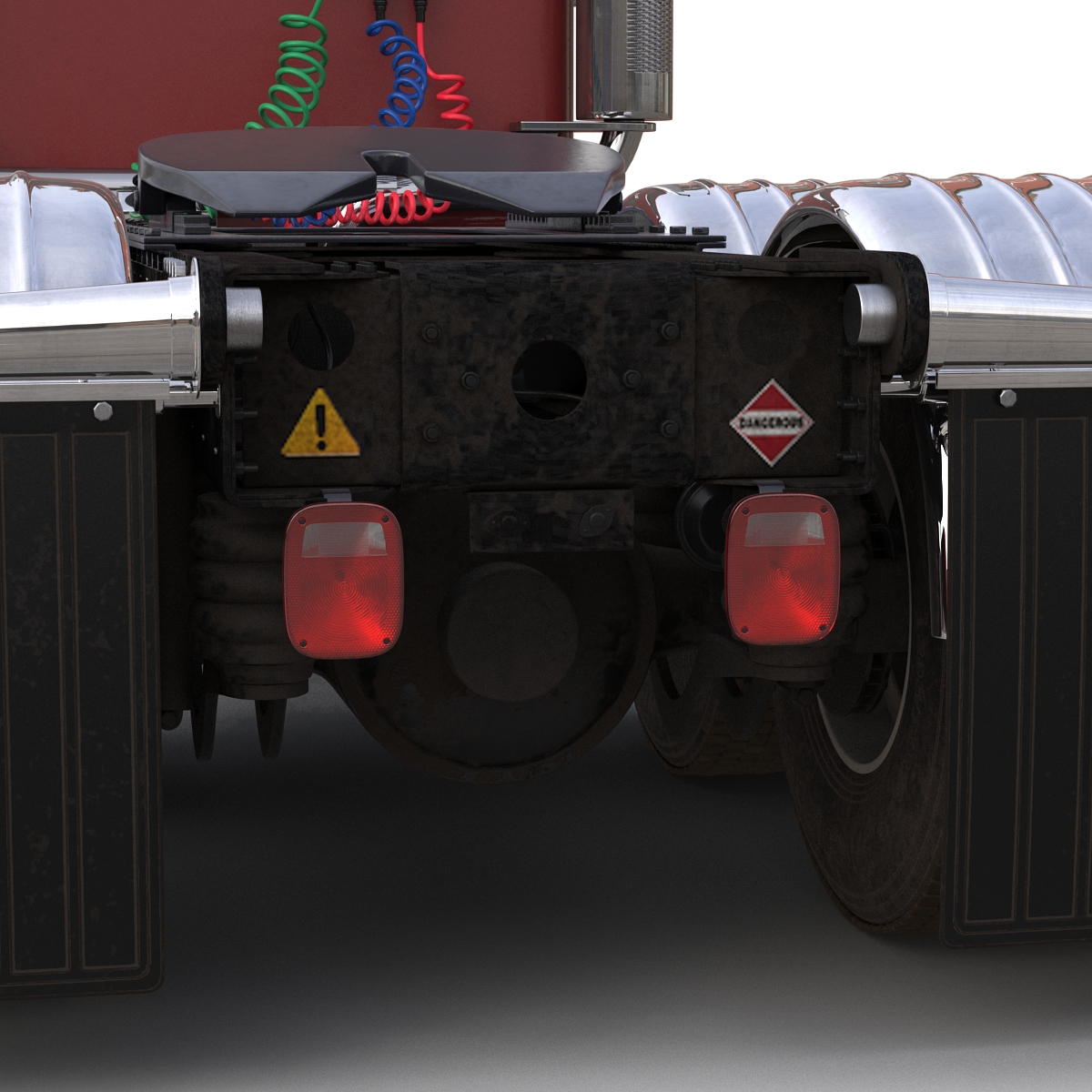 Truck Generic 2 Rigged 3D