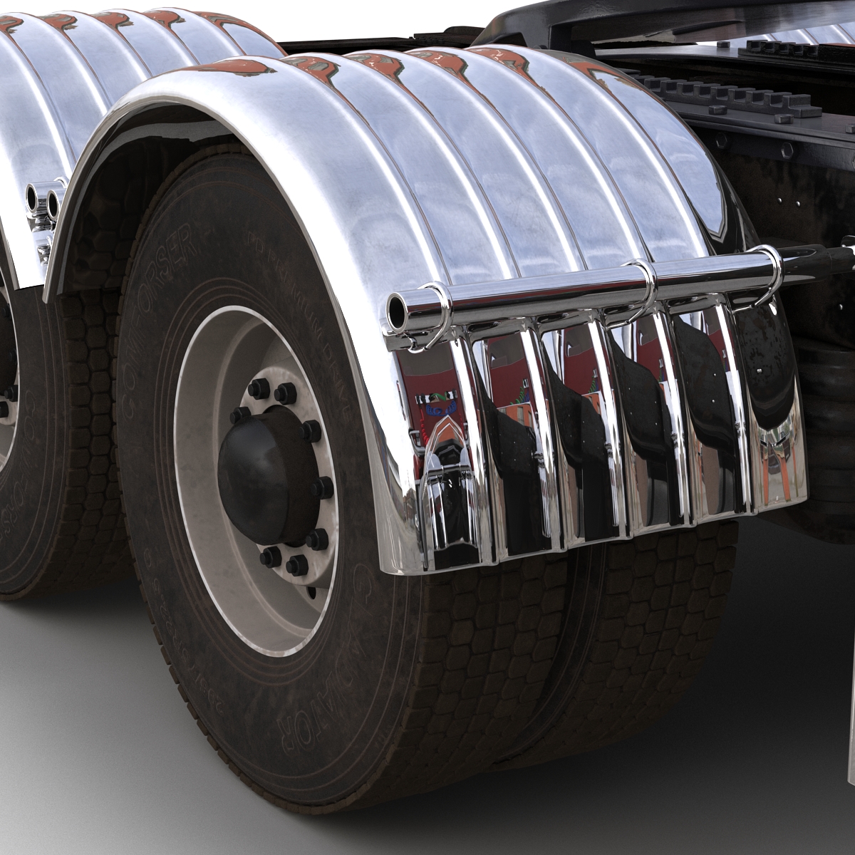 Truck Generic 2 Rigged 3D