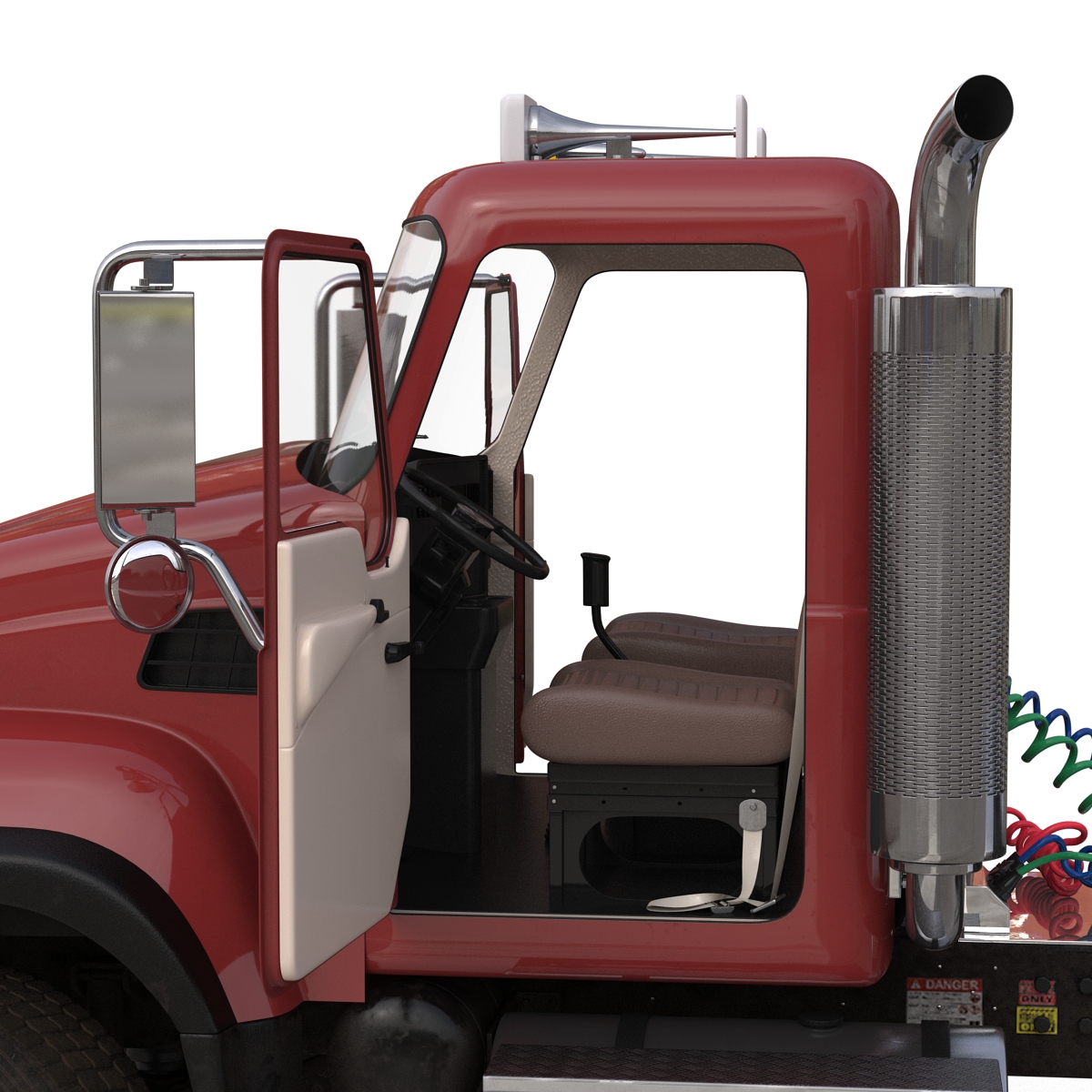 Truck Generic 2 Rigged 3D