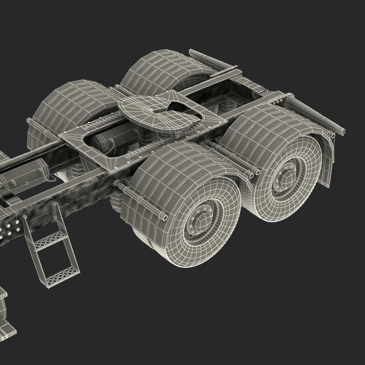 Truck Generic 2 Rigged 3D